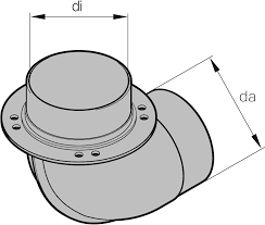 Колено 70/70, di = 70 mm, da = 72 mm купить в Самаре
