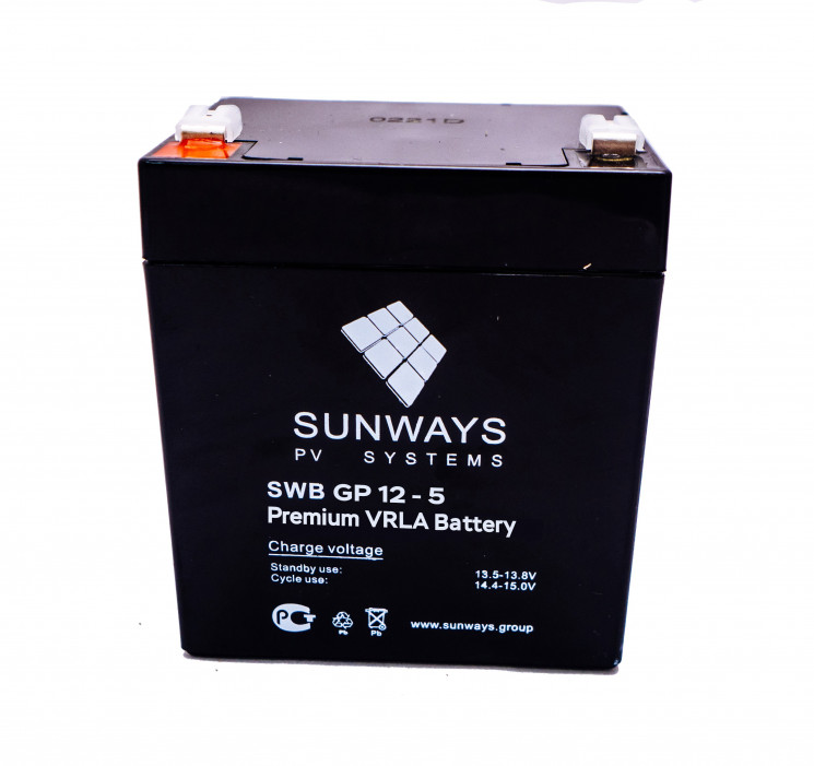 Аккумуляторная батарея SUNWAYS GP 12-5 купить в Самаре