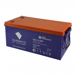 Аккумуляторная батарея SUNWAYS GEL 12-200