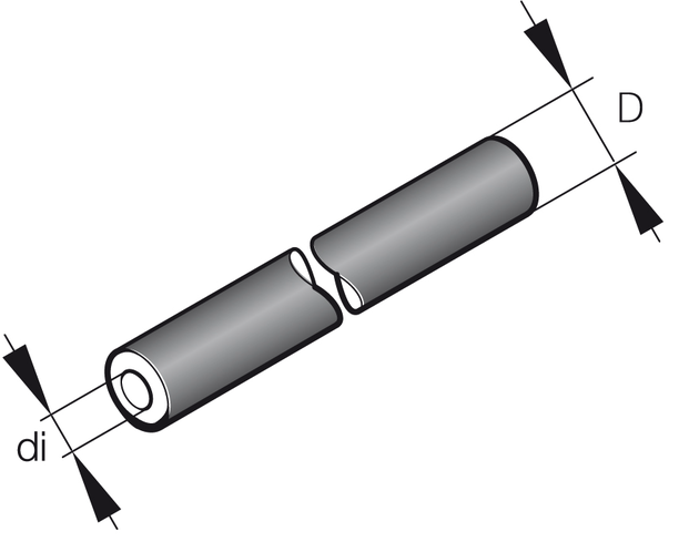 Изоляция топливной магистрали di=5mm D=10mm купить в Самаре